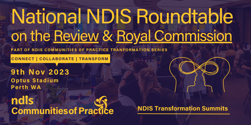 National NDIS Roundtable on the Review and Royal Commission