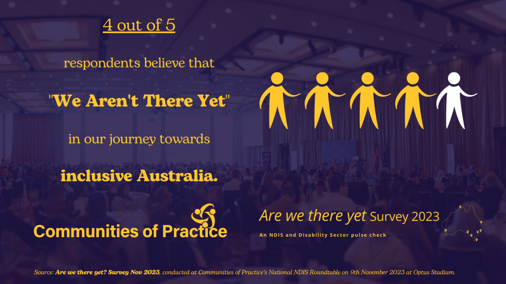Are we there yet, Survey